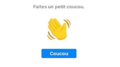 Comment faire coucou sur Messenger ?