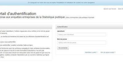 entreprises.stat-publique.fr : comment se connecter au questionnaire ?